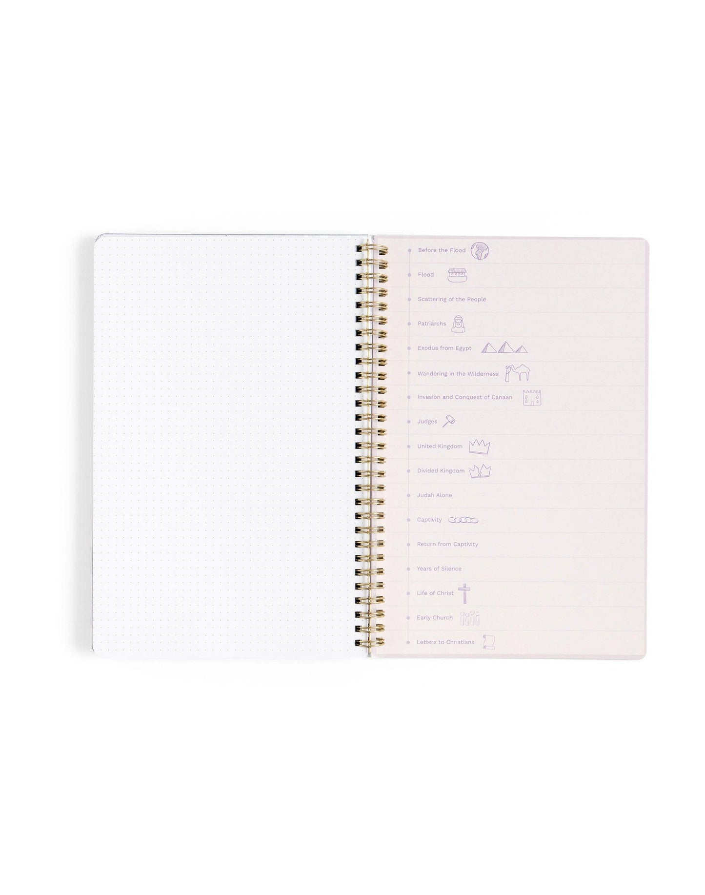 Lilac Church Notes Bible Reference Notebook