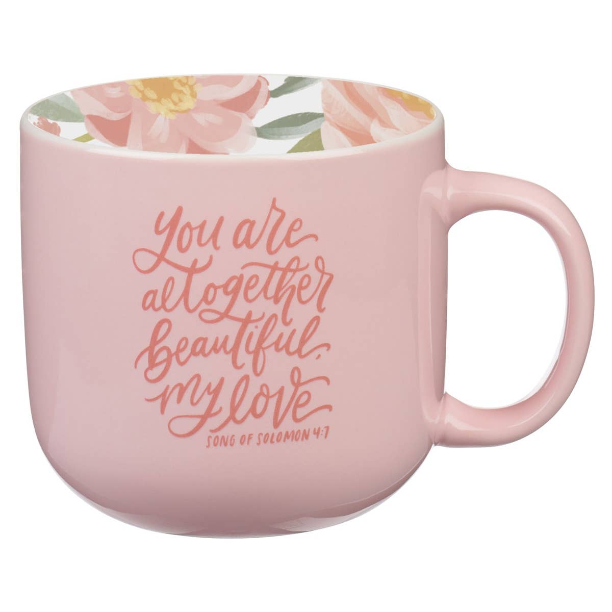 Mug Pink You Are Altogether Beautiful Song 4:7