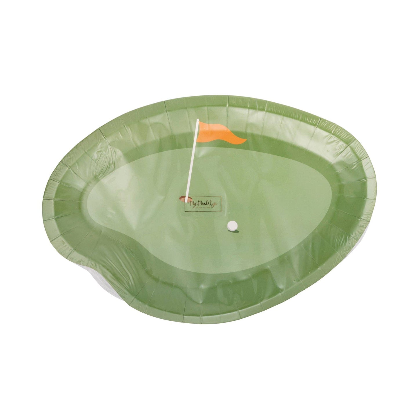 Putting Green Paper Plates