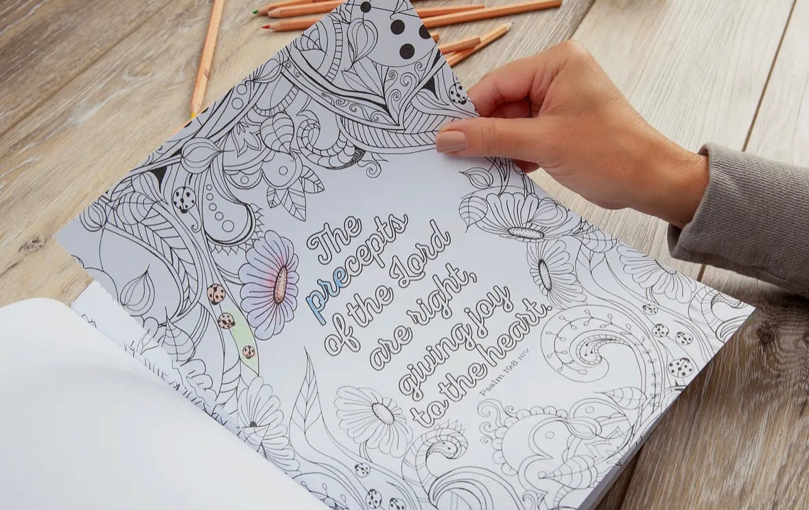 The Beloved Psalms Coloring Book