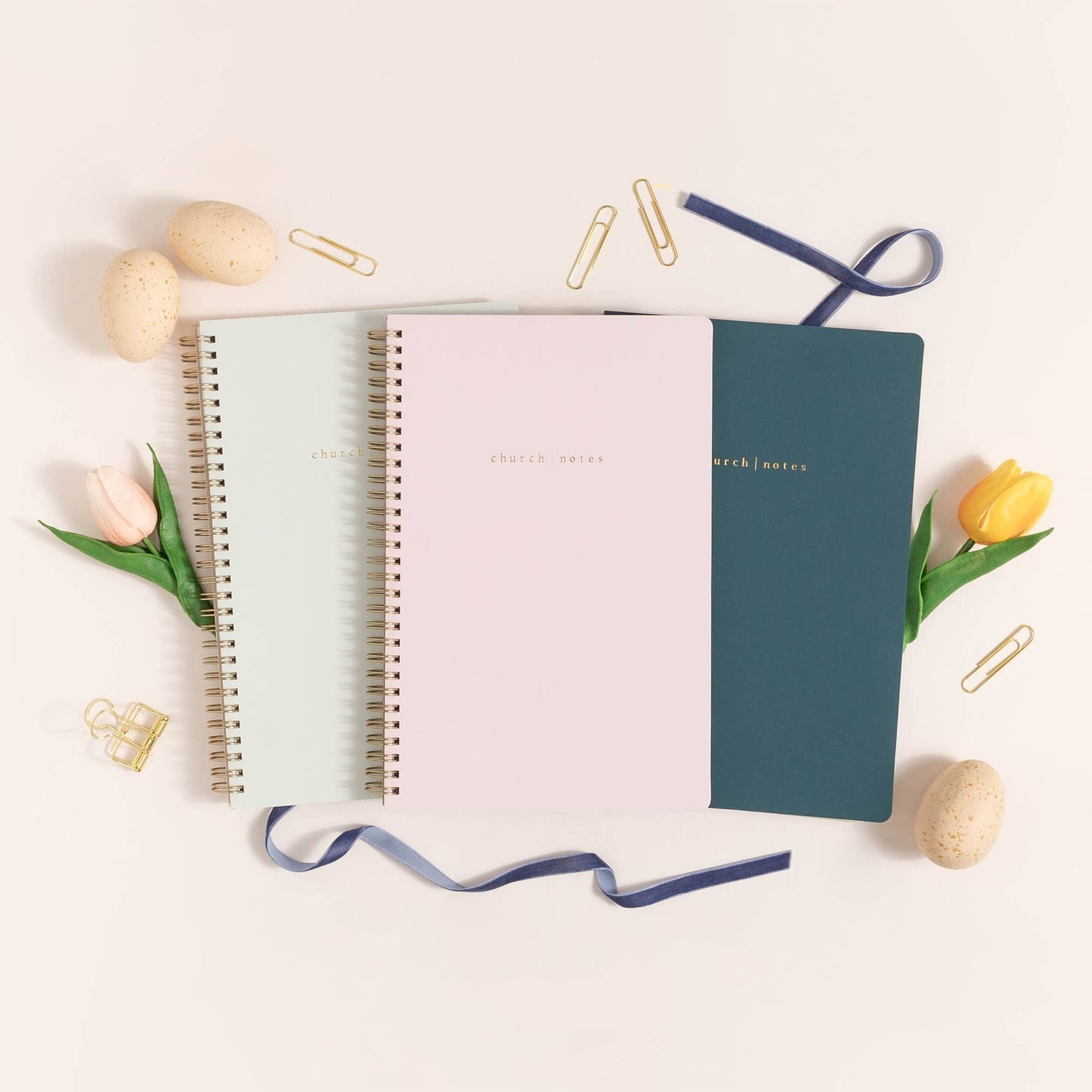 Church Notes Notebook - Dove Grey