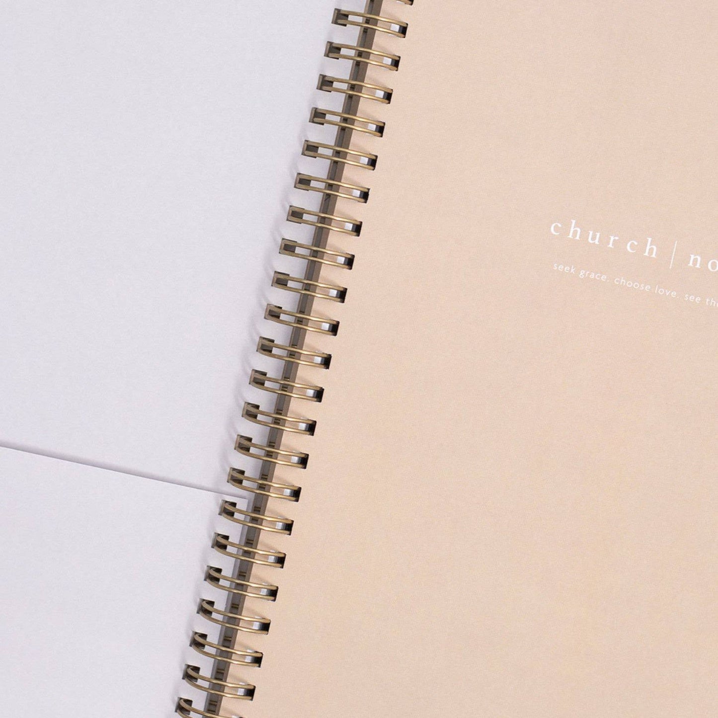 Church Notes Notebook - Dove Grey