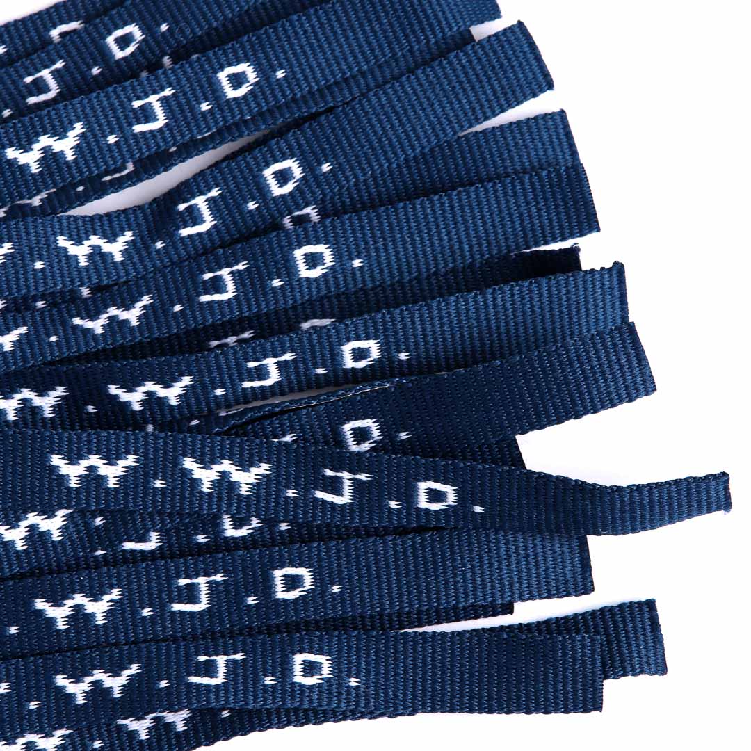 Bracelet Woven WWJD Delta Blue