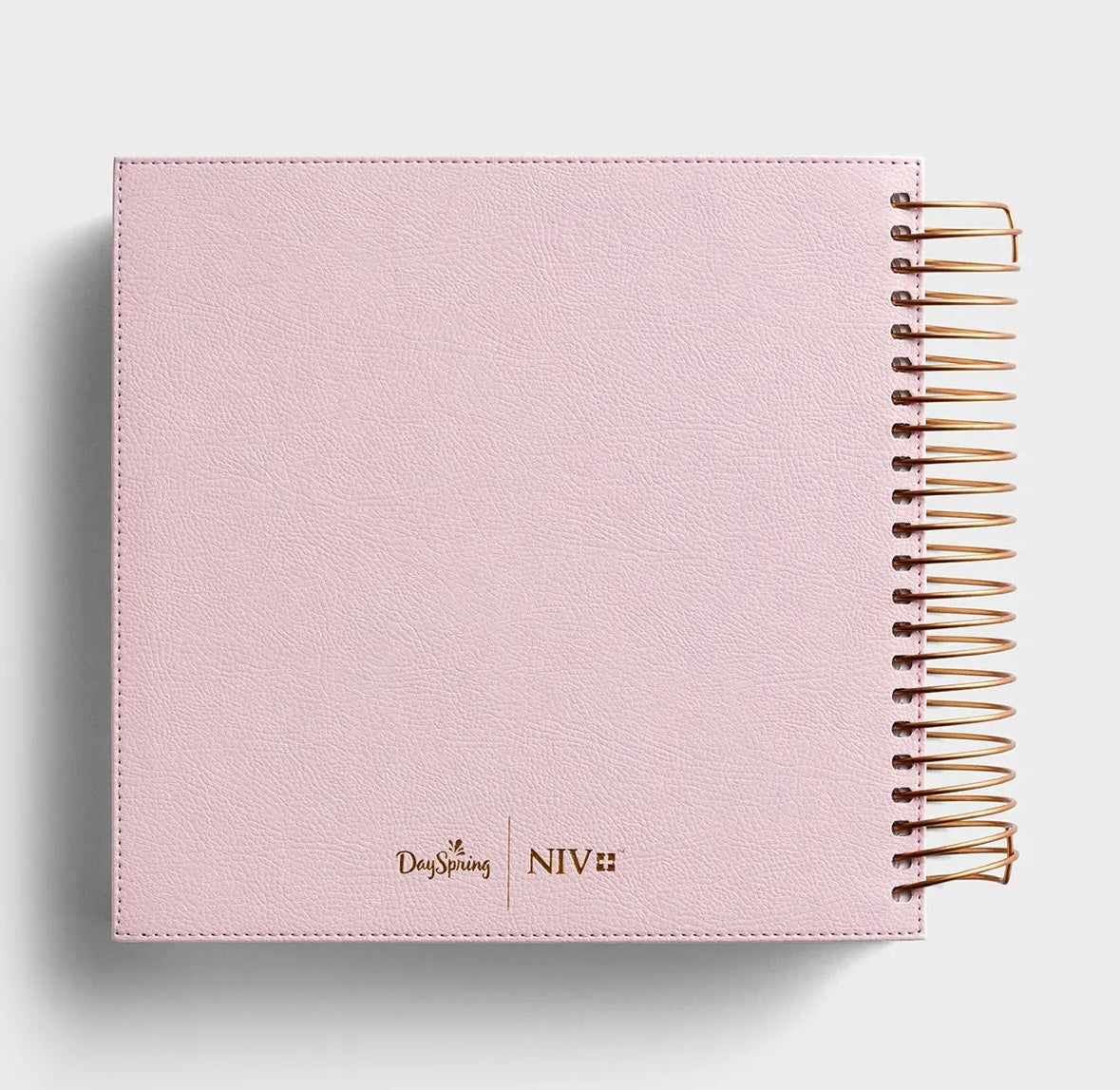 NIV Spiral Journaling Bible | Pink