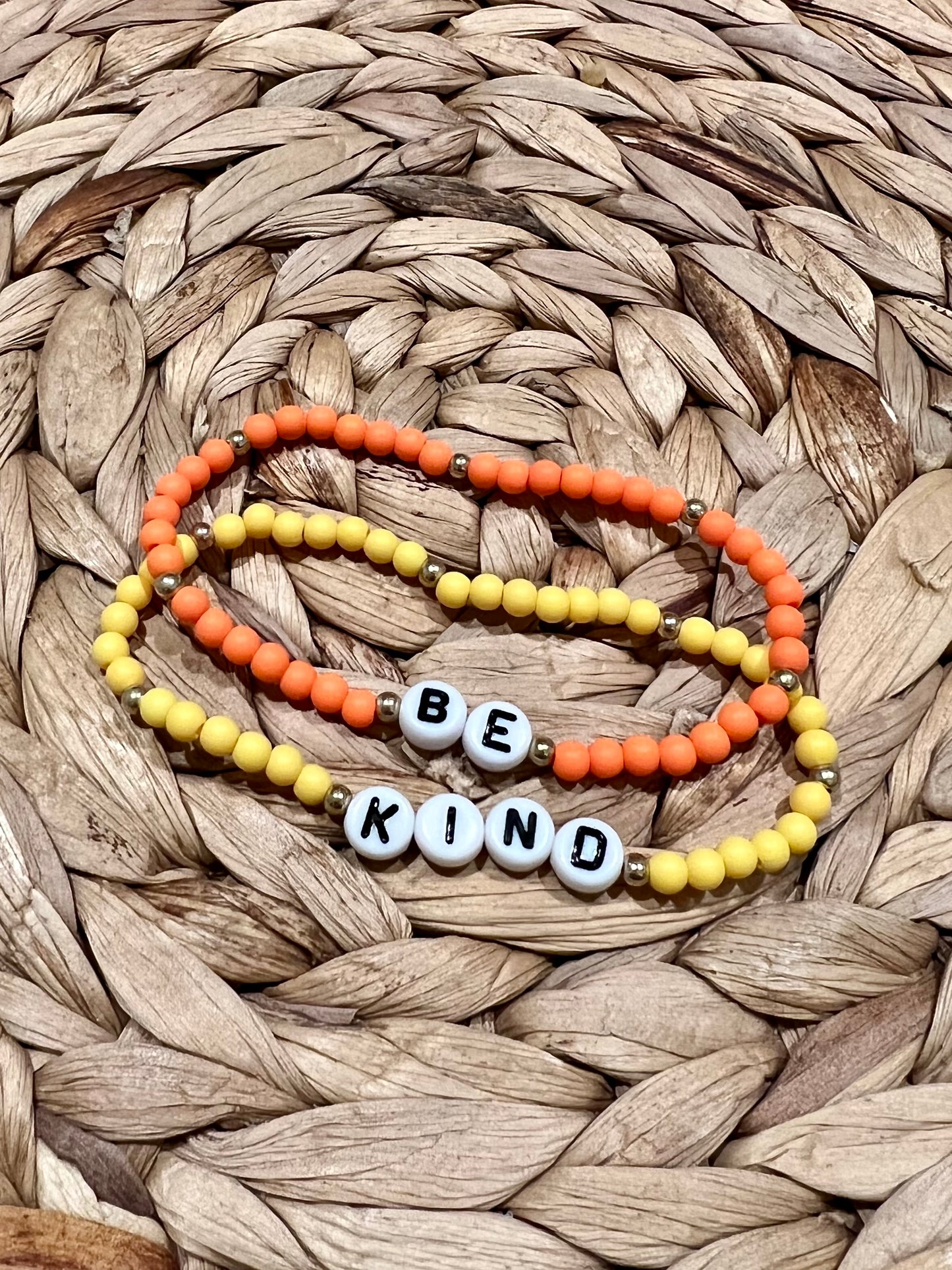 Be Kind Bead Bracelet Set