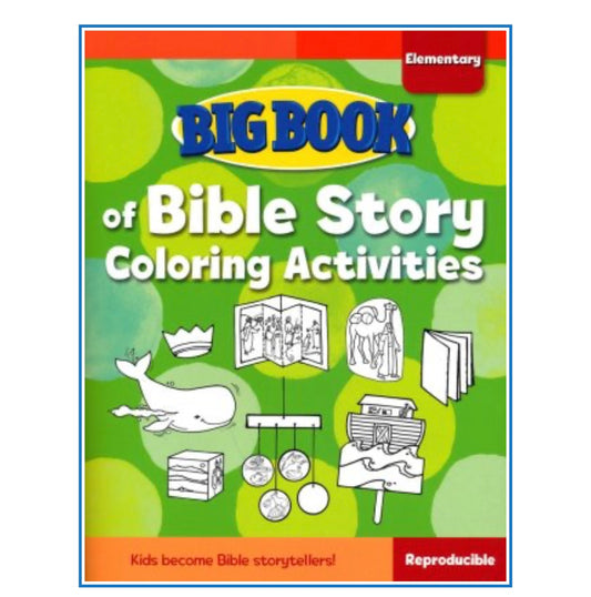 Big Book of Bible Story Coloring Activities