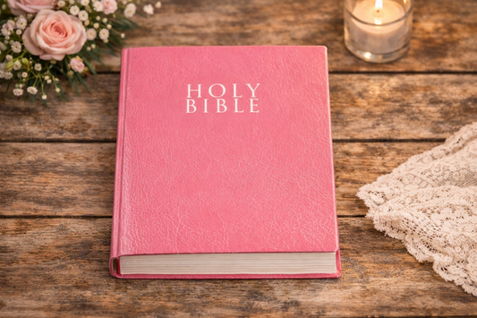 NIV Gift and Award Bible, Leather-Look, Pink, Red Letter