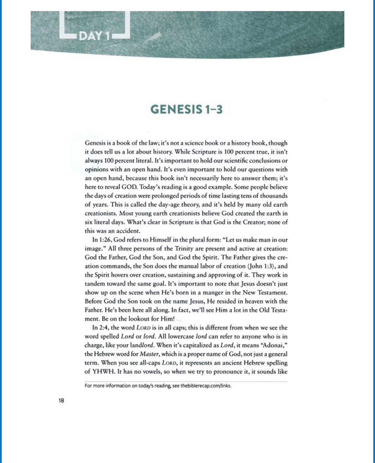 The Bible Recap