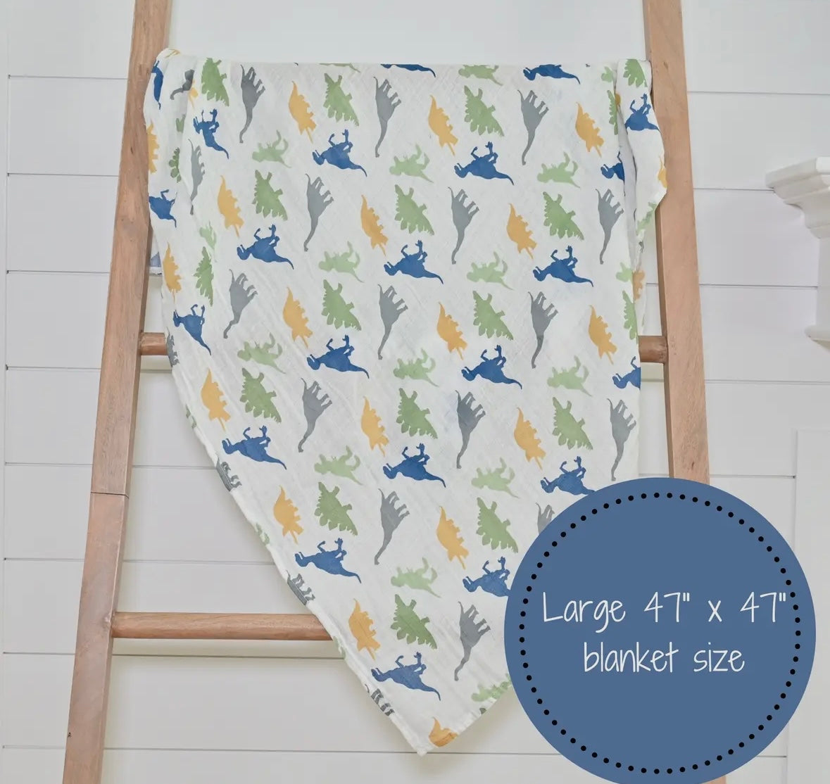 Dinosaur Muslim Baby Blanket