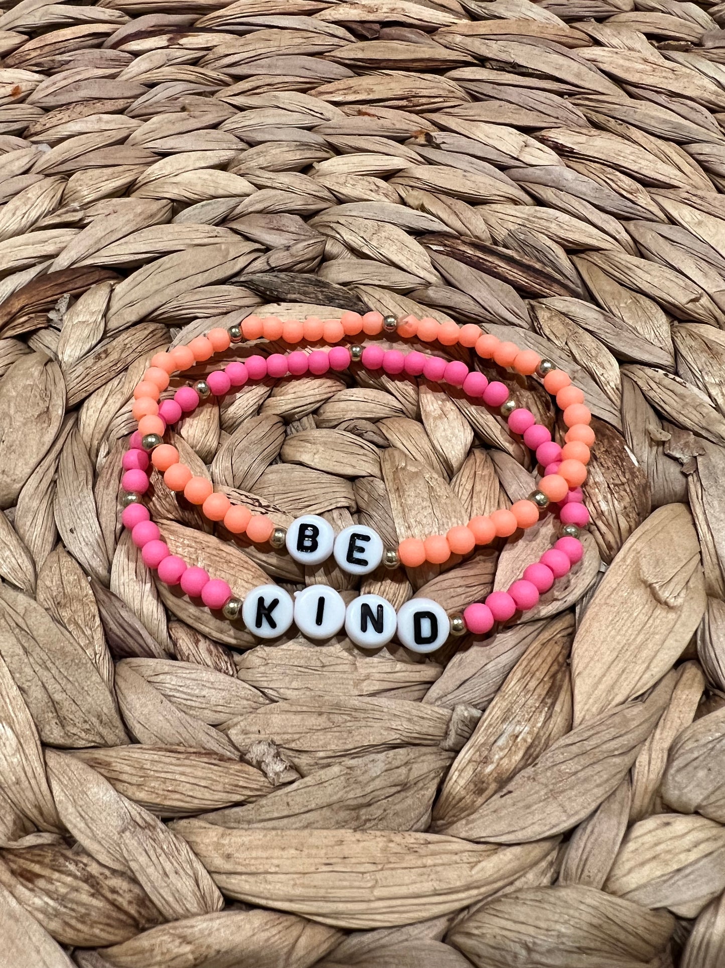 Be Kind Bead Bracelet Set