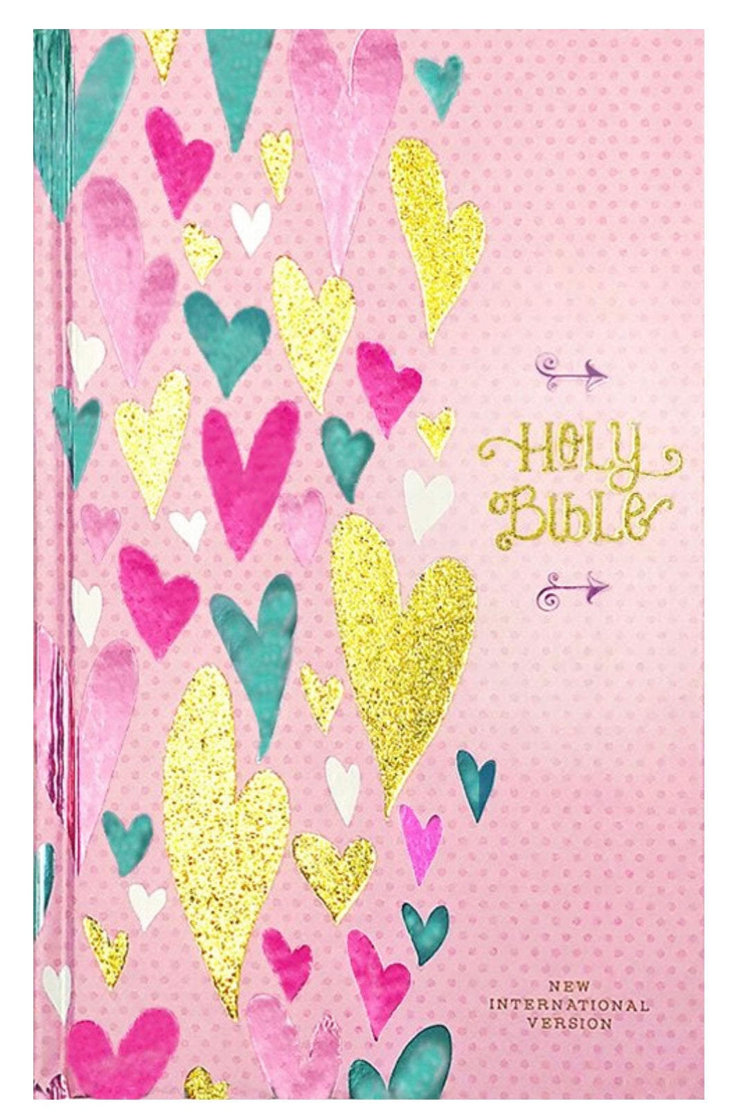 NIV Heart of Gold Holy Bible