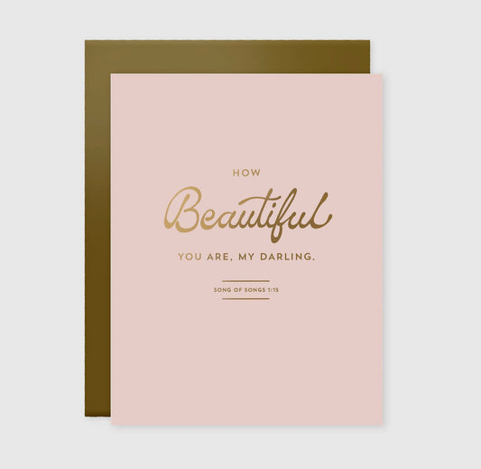How Beautiful You Are Card