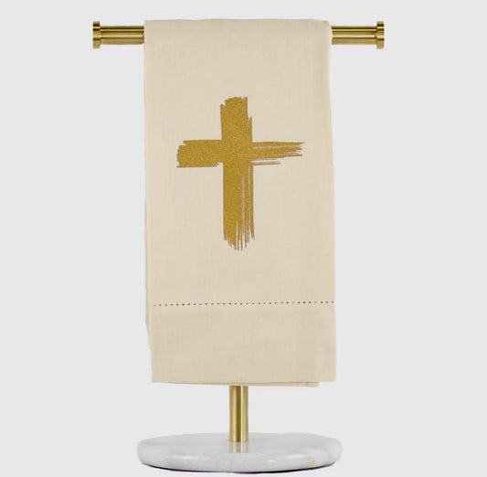 Cross Hemstitch Hand Towel