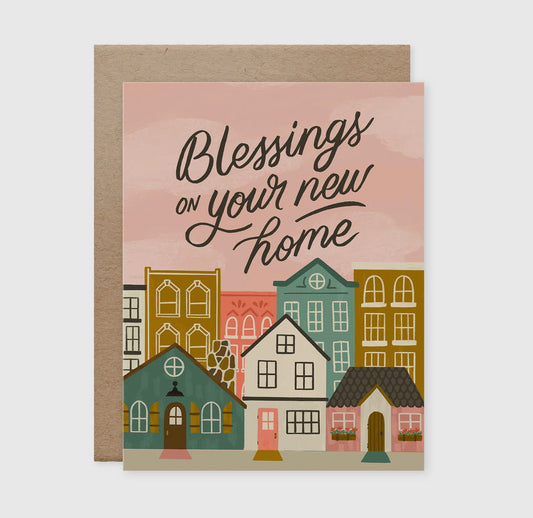 Blessings On Your New Home Card