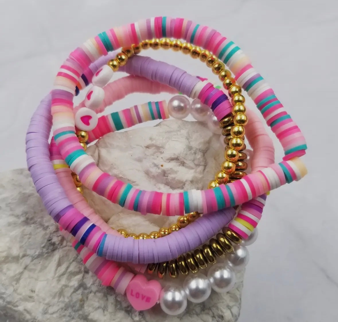 Valentines Love Heart Bracelets