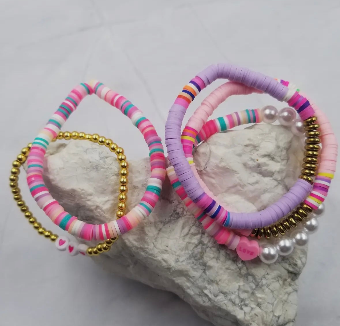 Valentines Love Heart Bracelets