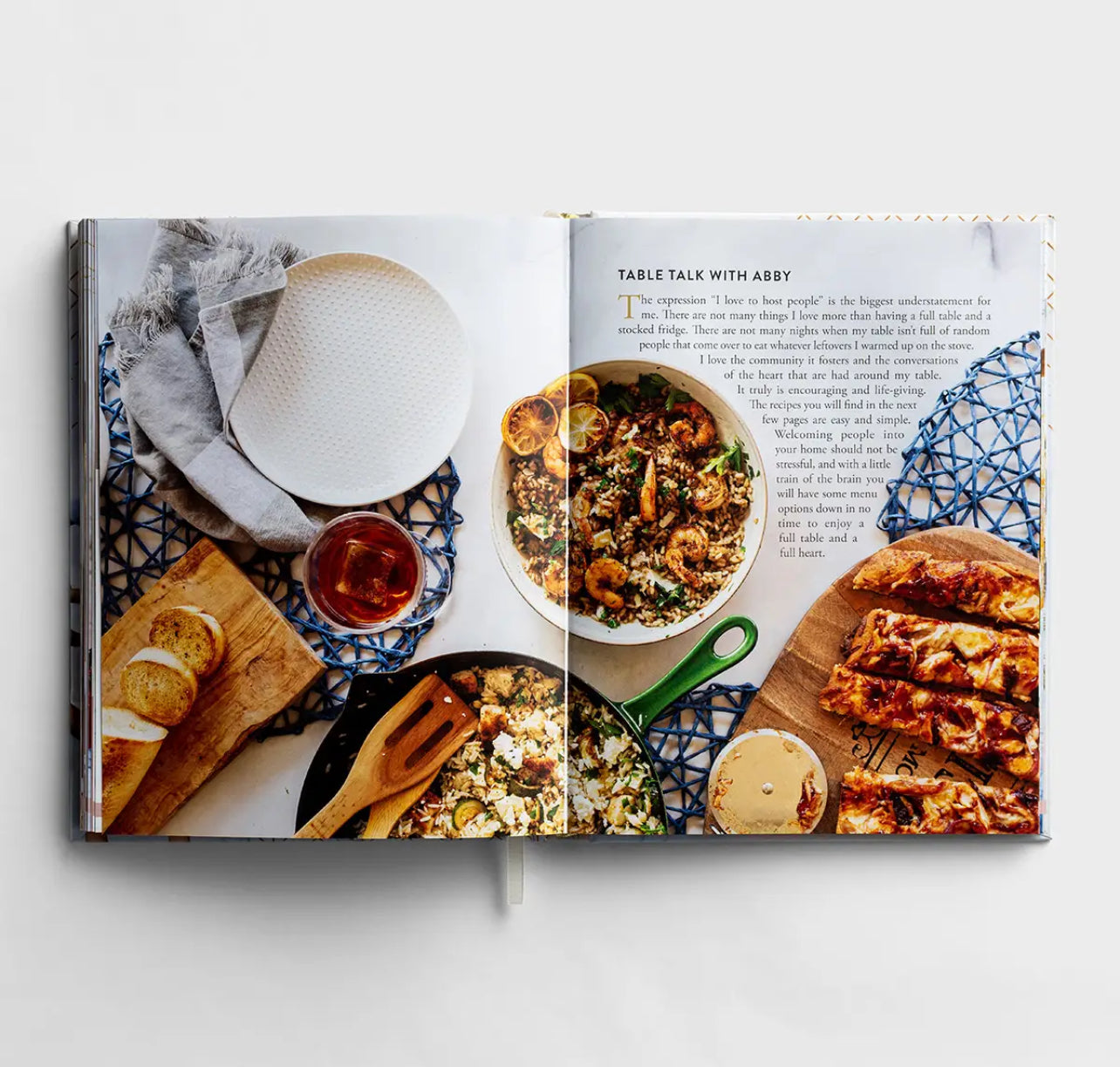 The Living Table Recipe & Devotional Book