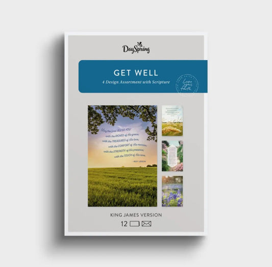 Get Well - Roy Lessin Landscapes - 12 Boxed Cards