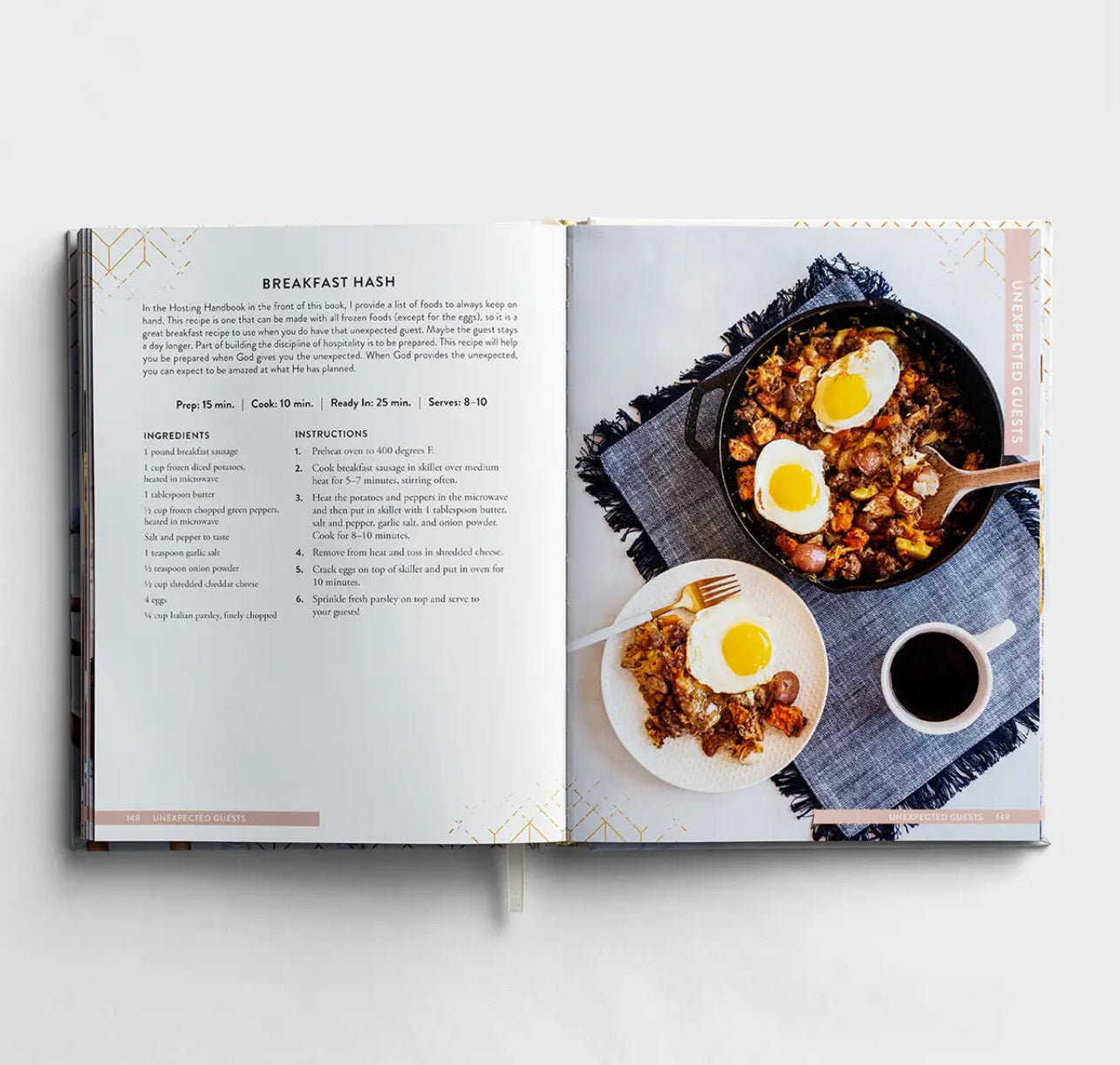 The Living Table Recipe & Devotional Book