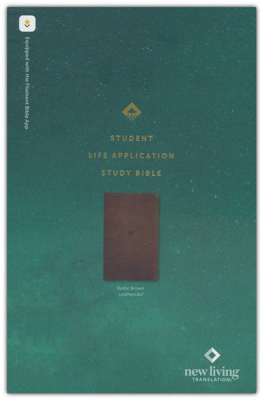 NLT Student Life Application Study Bible, Filament Enabled--soft leather-look, rustic brown