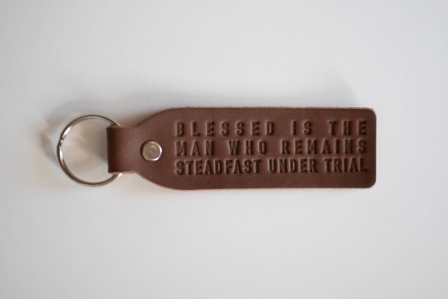 Steadfast Key Fob | Christian Gift Keychain