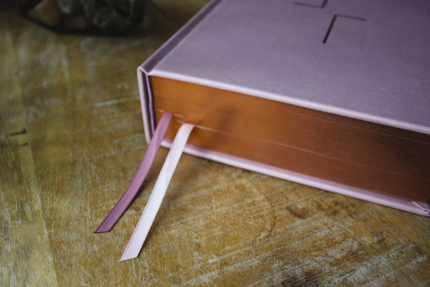 ESV The Jesus Bible Leathersoft Over Board Pink