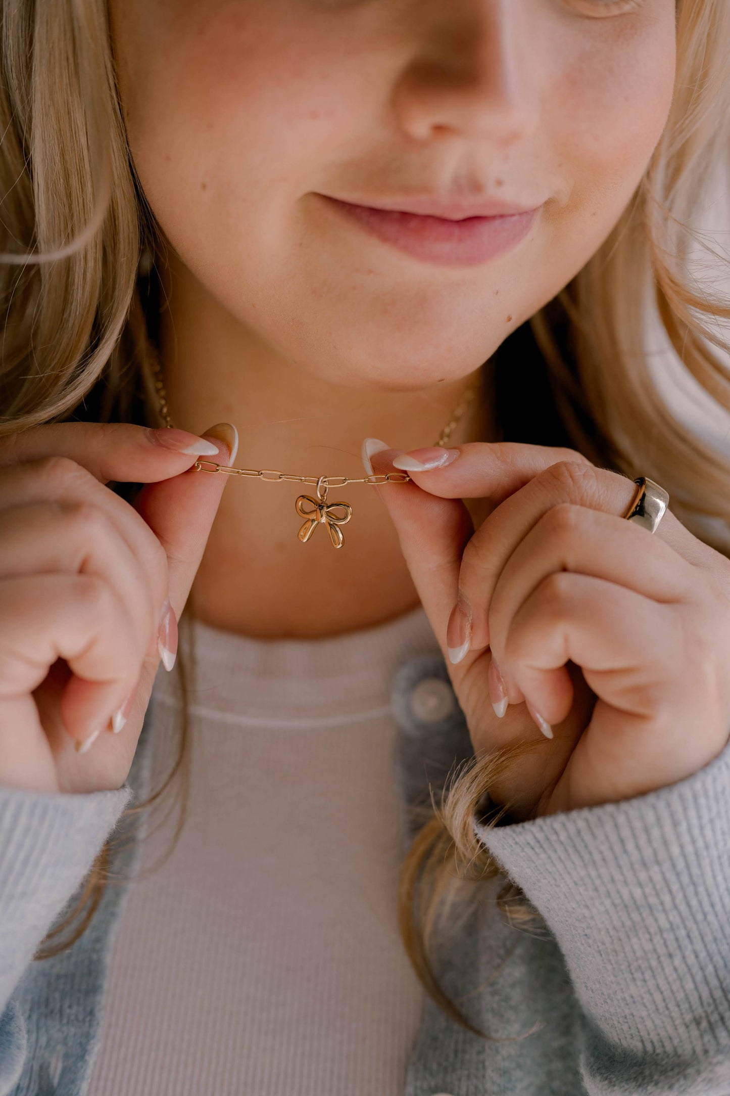 He Holds All Together Charm Necklace I Christian Jewelry