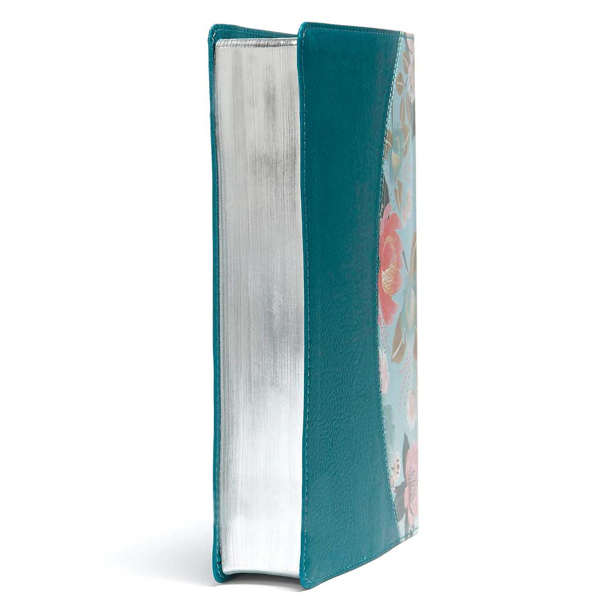 CSB Study Bible For Women, Teal Flowers LeatherTouch