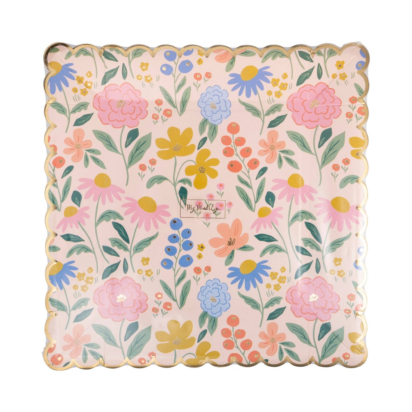 Floral Pattern Plates