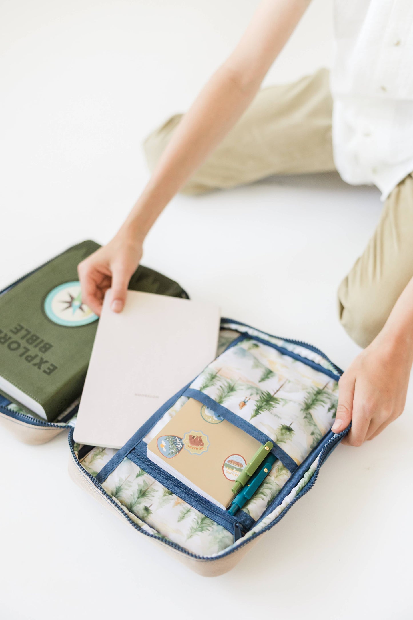 BOY Kid Bible Case Color-block, EXPLORER Bible Cover