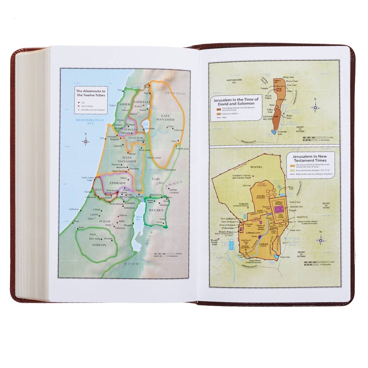 Brown Faux Leather Giant Print King James Version Bible