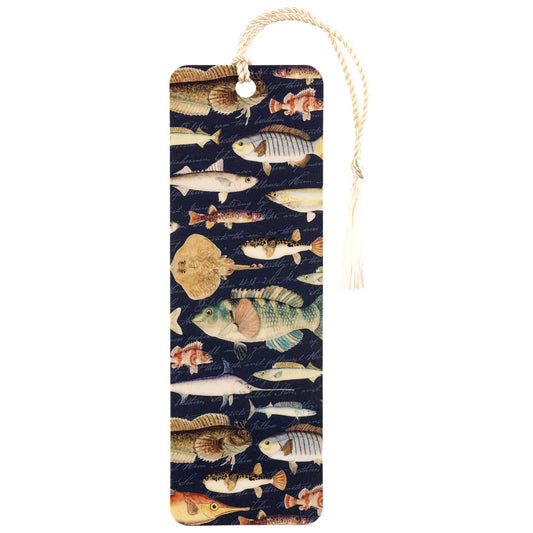 FISH FISHERS OF MEN TASSEL BOOKMARK