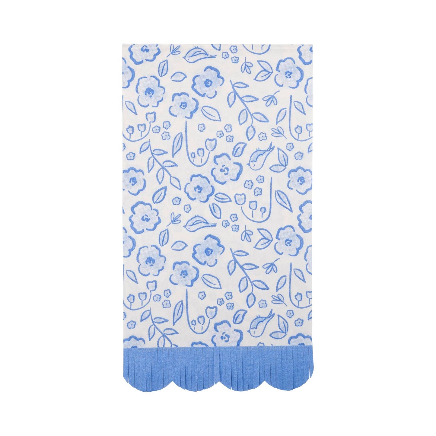 Floral Scatter Fringe Guest Napkins