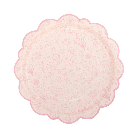 Pembroke Pink Floral 10" Plates