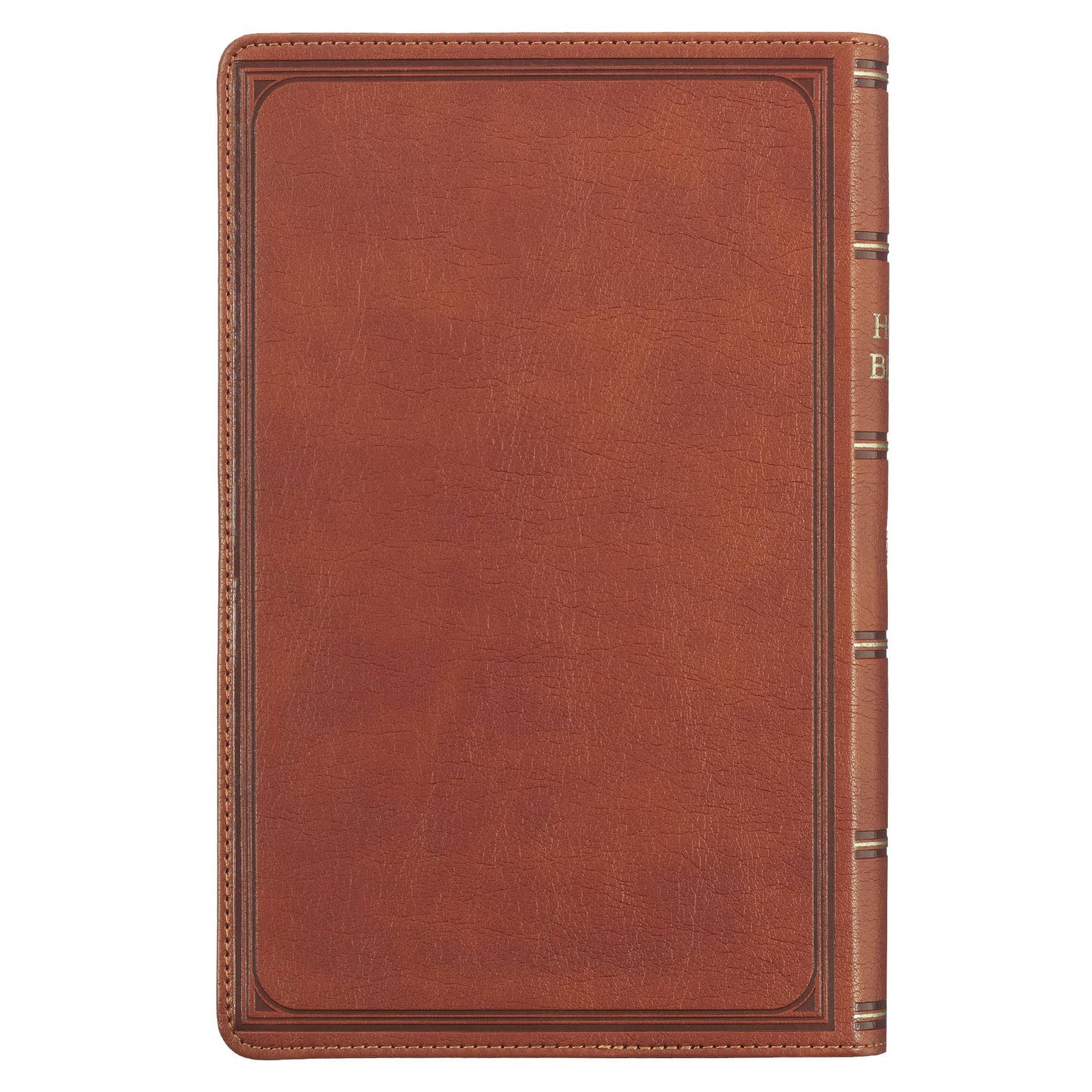 Brown Faux Leather Giant Print King James Bible