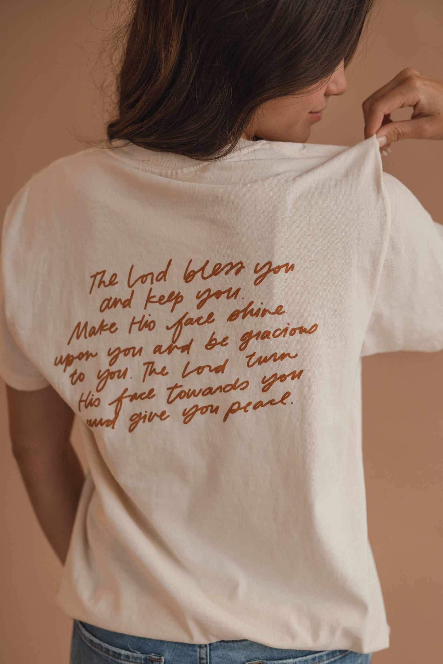 The Blessing Tee - Ivory | Christian Faith