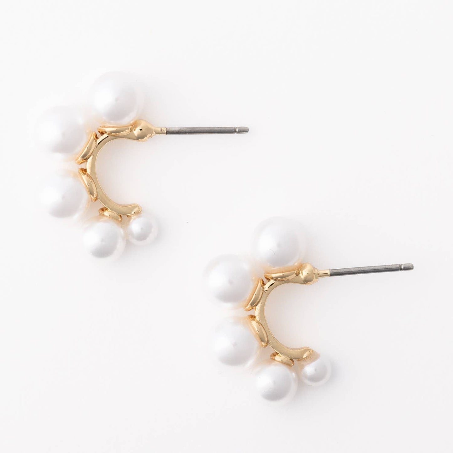 Earrings Naomi Gold Pearl