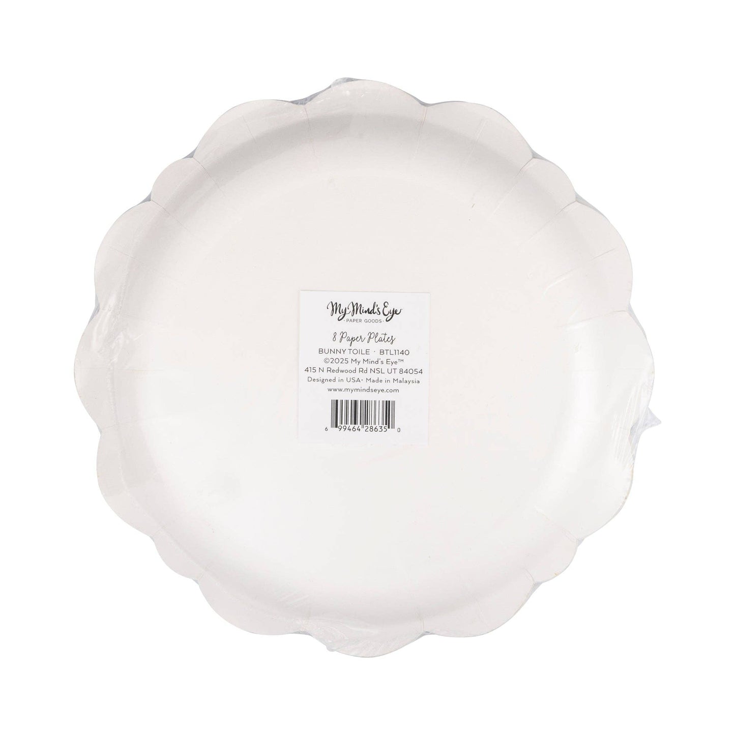 Bunny Toile Plates