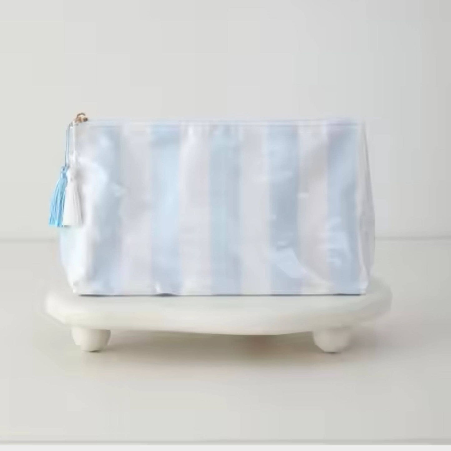 Seaside Stripes Waterproof Cosmetic Case