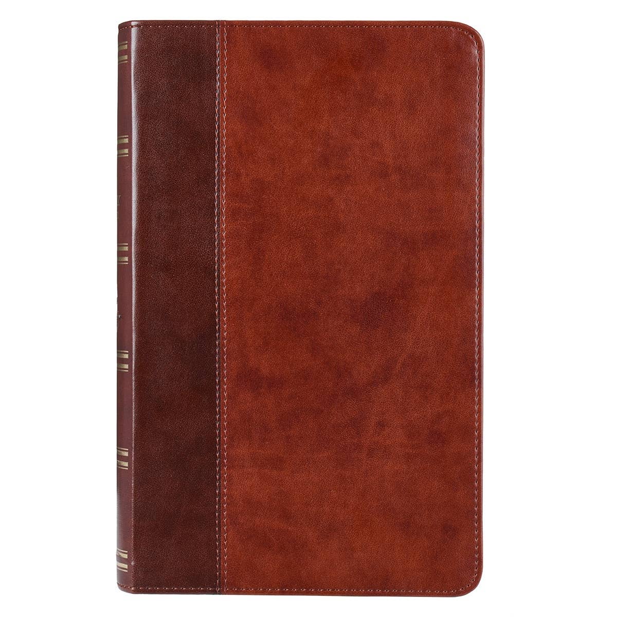 Brown Faux Leather Giant Print King James Version Bible