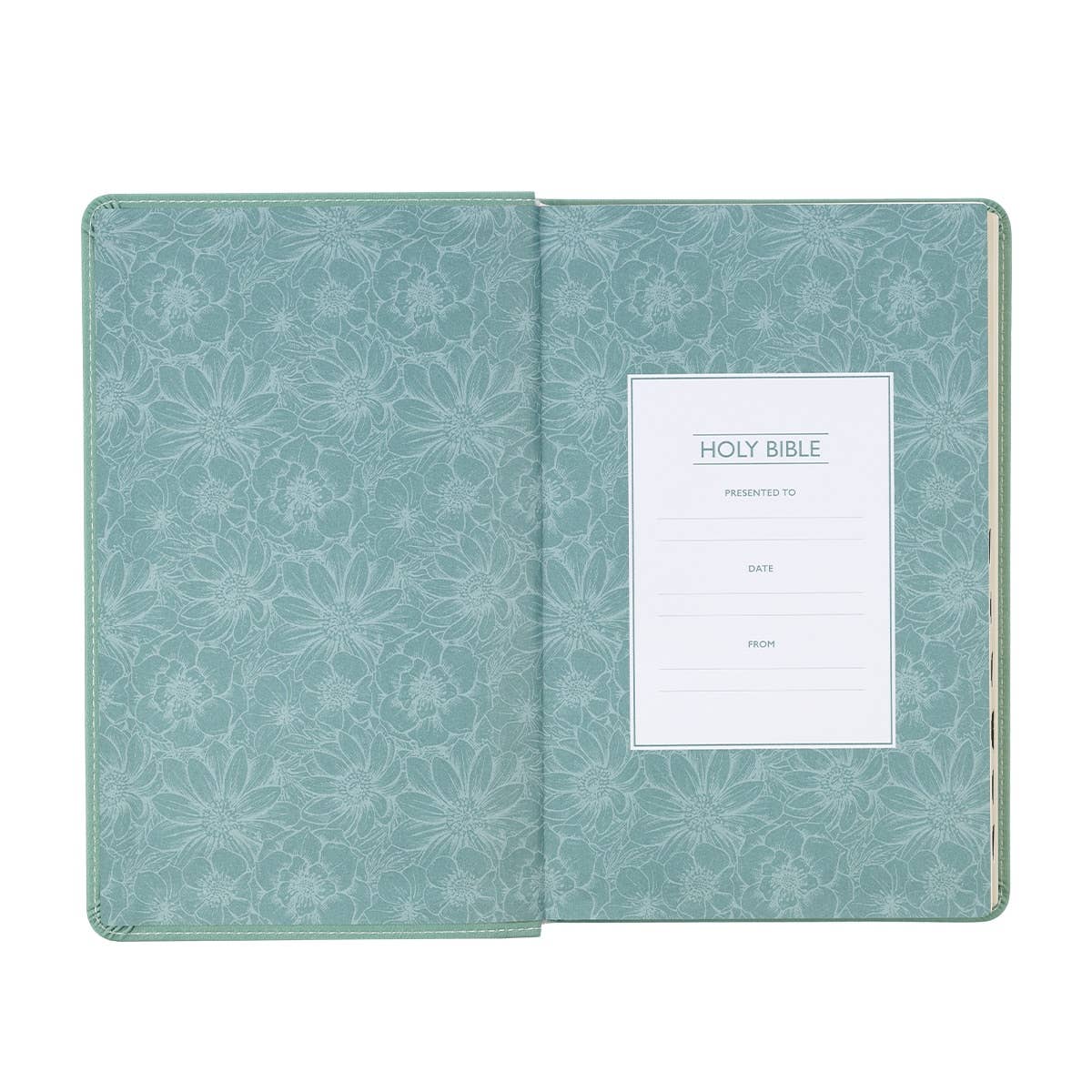 KJV Bible Giant Print Standard-size Faux Leather, Teal