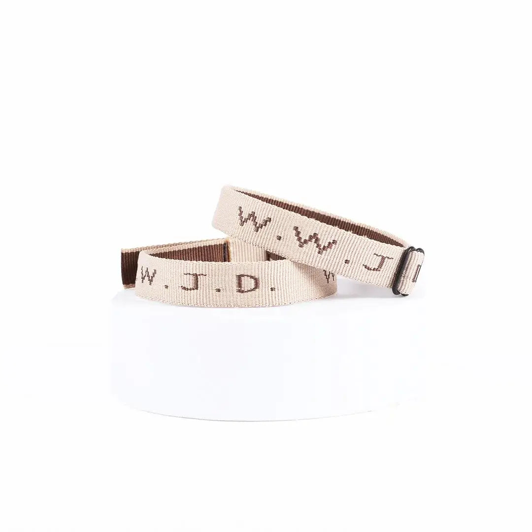 WWJD Bracelet - Tan - Pk25