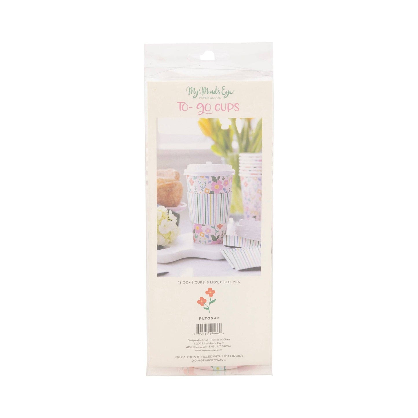 Spring Floral To-Go Cups