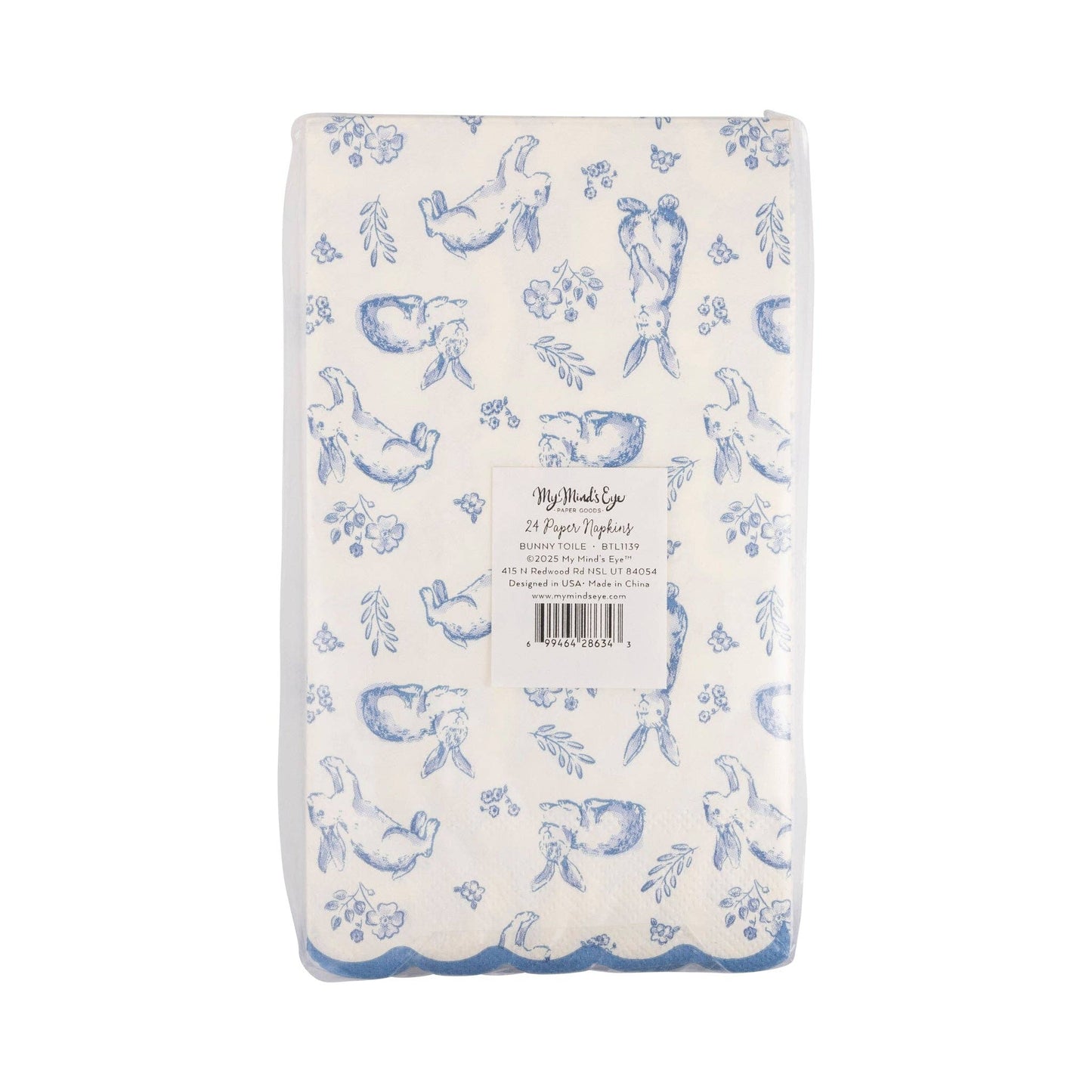 Bunny Toile Guest Napkins