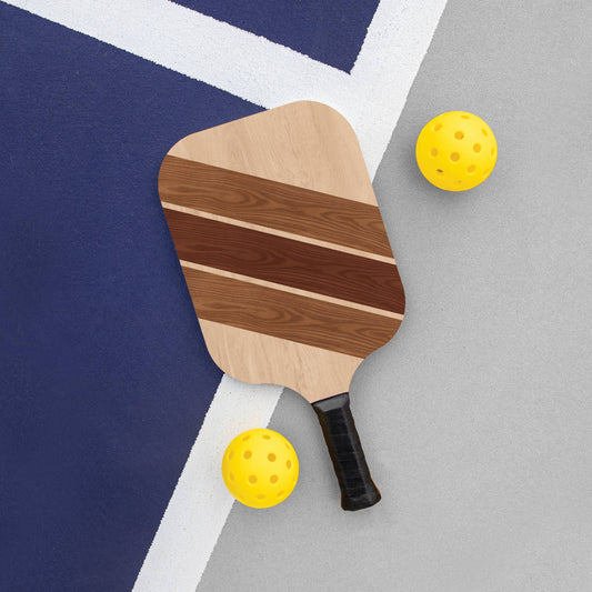 Woodgrain Pattern Pickleball Paddle